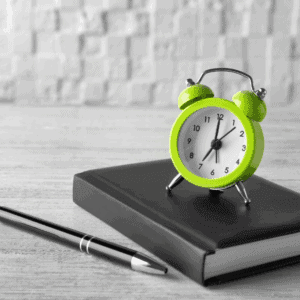 New Year's Resolutions morning pages alarm clock journal New Year's Resolutions morning pages